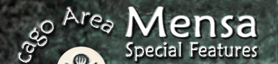 Chicago Area Mensa banner